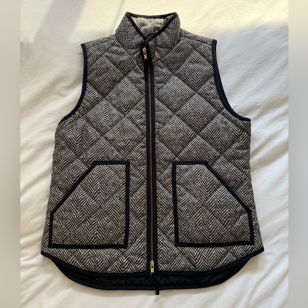 J.Crew Herringbone Vest